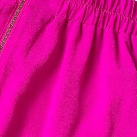 Dynamite skirt fuchsia pink gold zipper detail sexy cute neon flowy stretchy - Picture 4 of 6